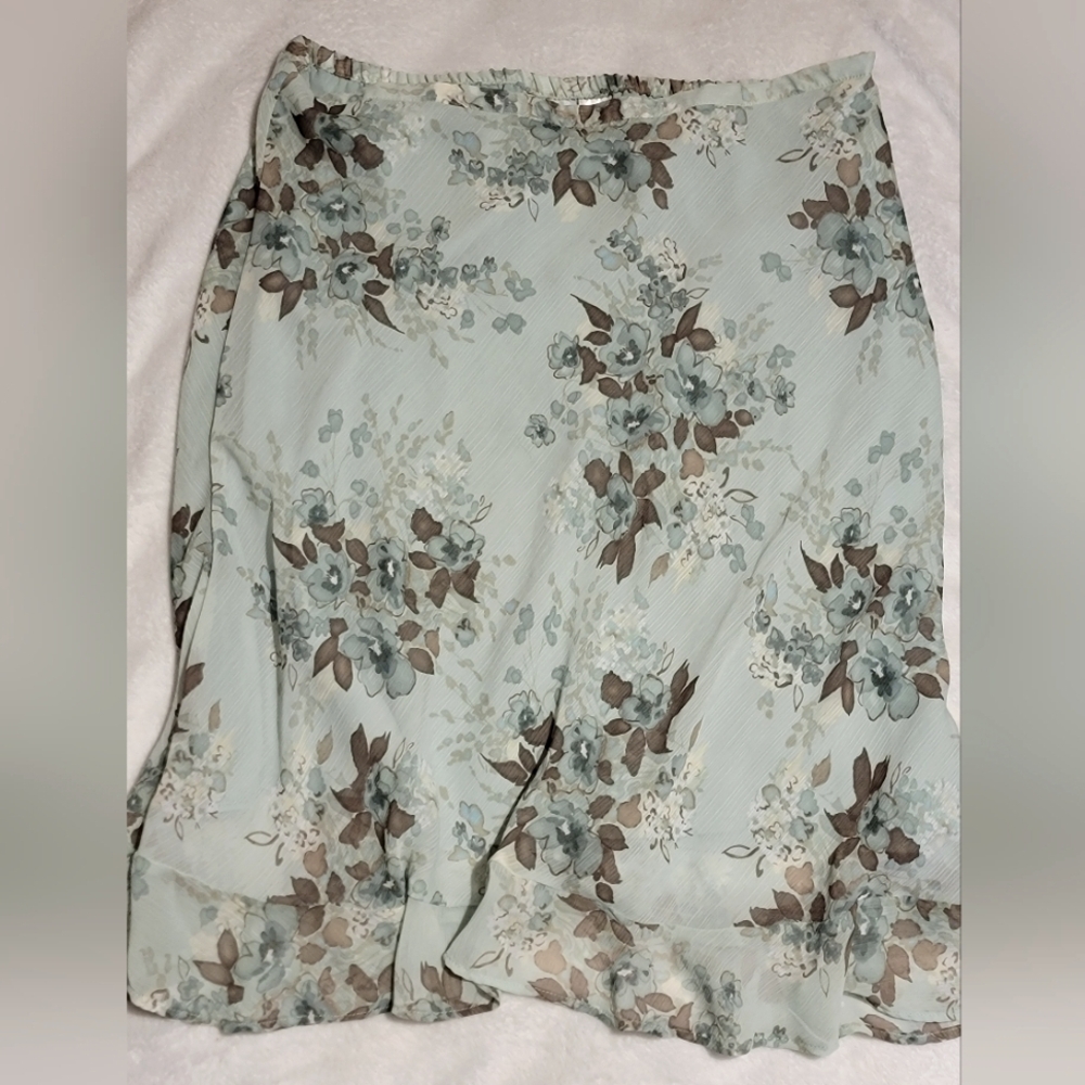 Jaclyn Smith Vintage Floral Skirt Size XL
